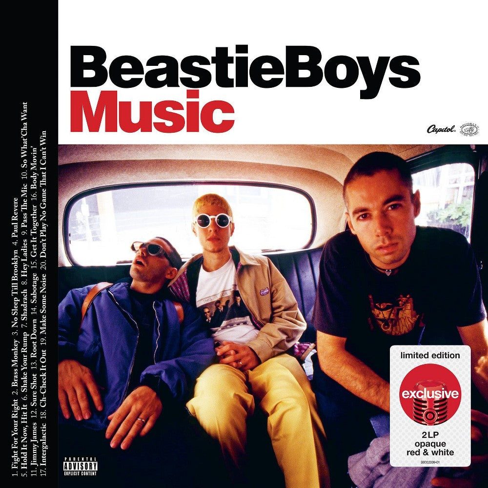 Beastie Boys - Beastie Boys Music Exclusive Red & White Opaque Vinyl - Bellso